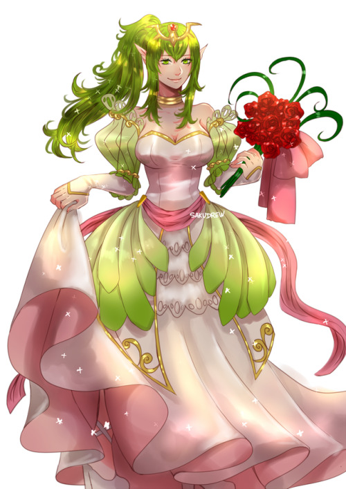 My take on Bridal Tiki ♡´･ᴗ･`♡