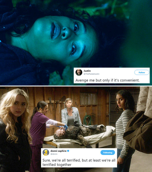 livebloggingmydescentintomadness:tweet meme: wayward sisters edition