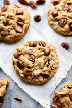 rarest-beauty:  sweetoothgirl:   OATMEAL PECAN COOKIES    Want!!  Yes!