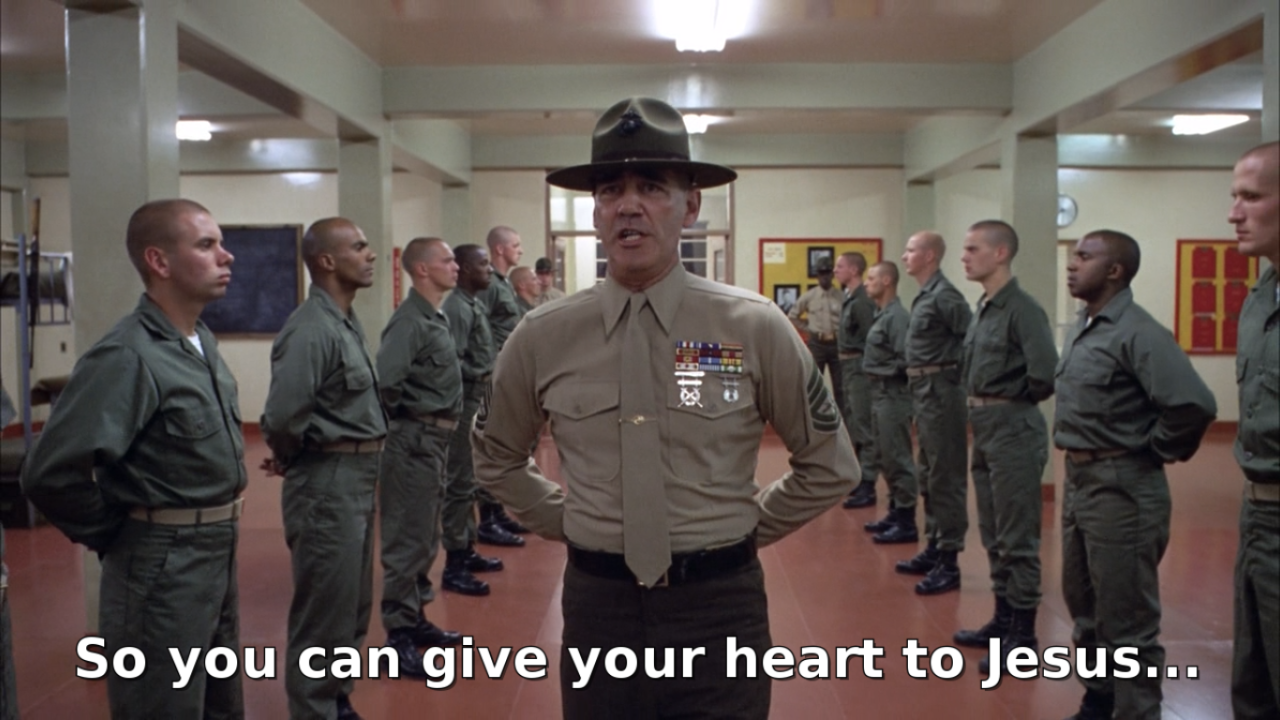 beambox:  Full Metal Jacket, Stanley Kubrick (1987) 