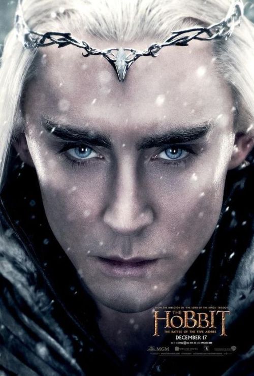 gedebe: Thranduil promo posters for The Hobbit : Battle Of The Five Armies Take me now elf king dadd