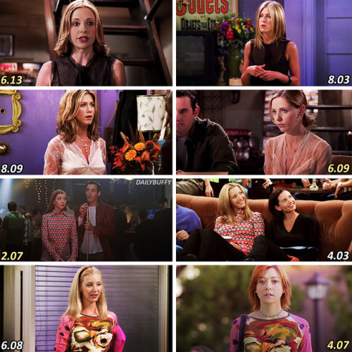 ohroschel - same outfits on friends/buffy the vampire...