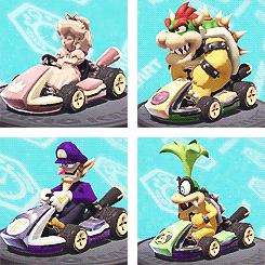 bsaajill:  Mario Kart 8 Characters 
