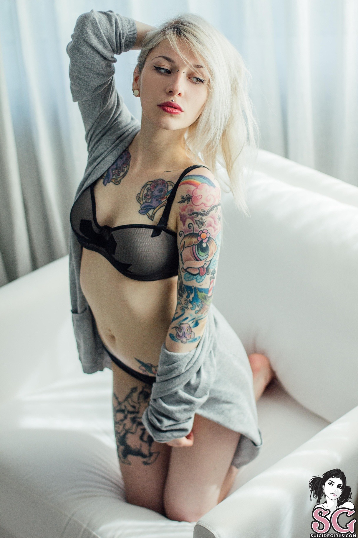 This Beauty made me so proud to be French ! ^^ &lt;3SuicideGirls.com : Marlene