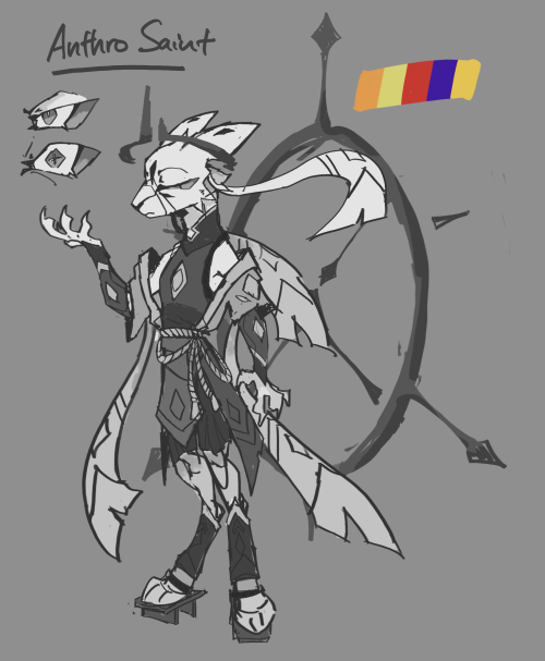 Thi A Draft One Of My Anthro Saint Design. I Am Not Sure How To Make The Design Better Tho If You Have