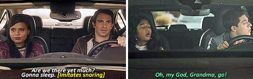 Danny + Mindy (The Mindy Project) | Ben + Devi (Never Have I Ever)