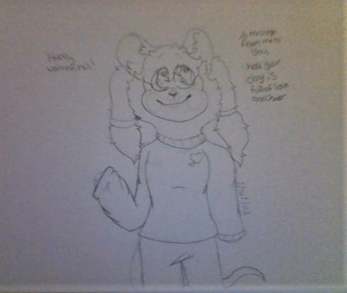 2 more Valentine’s Rockafire drawings. I still gotta do Dook and Billy, maybe Looneybird too Mitzi’s
