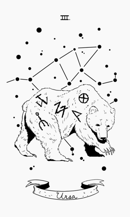 3. Bear - patience, nurturing, reverence      reverse - fear