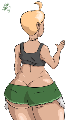 shiinsart:  hiressnailsafterdark:  The sister of @shiinsart‘s most well known OC, Emma. Emily. Out of all the characters Shiin has in his arsenal, Emily has by far the biggest, thickest, squishiest booty.It’s like if you took Emma, took the mass from