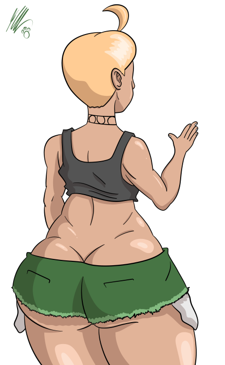 hiressnailsafterdark:  The sister of @shiinsart‘s most well known OC, Emma. Emily. Out of all the characters Shiin has in his arsenal, Emily has by far the biggest, thickest, squishiest booty.It’s like if you took Emma, took the mass from her tits