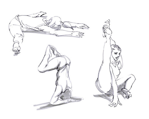  Gesture drawing #8 - 3mn drawingsLast set of gesture drawings from the beginning of the year !