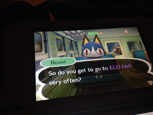 5-ish:  Animal Crossing is too real for me rn. Bye.