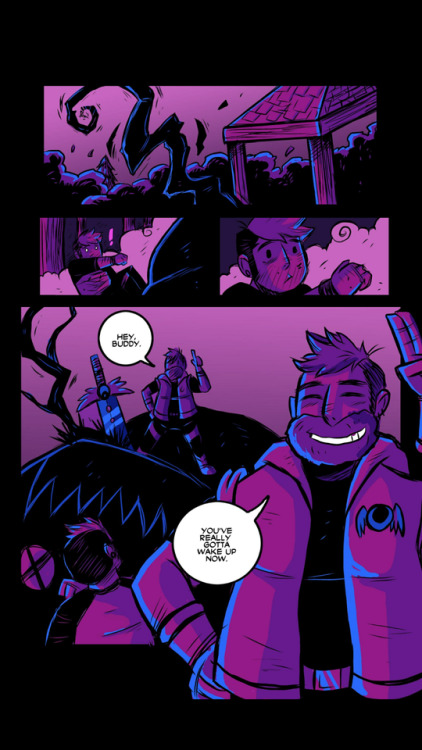 Started working on a new comic project. Here&rsquo;s the first 4 pages and stuff? I guess?