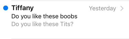emilyandthejets:Tiffany, if you want to know what I think about your boobs, you’re gonna have to giv