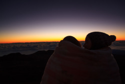 joshua-lawrence:  Sunrise on Mauna Kea, Big