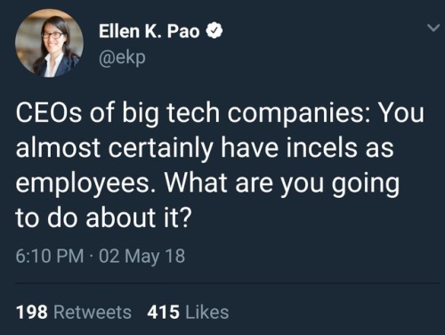 ms-demeanor:megapope:this tweet goes from surreal to hilarious when you realize that she was the CEO