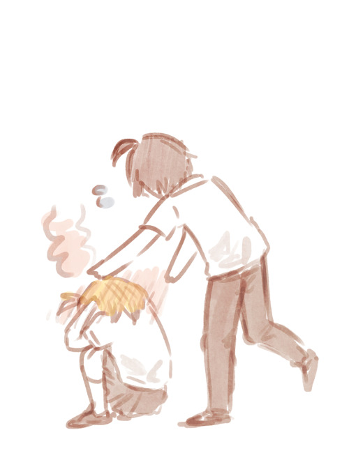 naoyakou:  (Casually dumps all of hq art meme in a single post)(I am sorry if it is OOC…I tried…. click each pic for caption!)