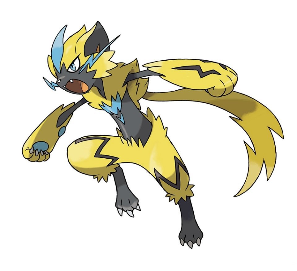 pokeshoppercom: New Pokémon Official artwork for the new mythical - Zeraora! See