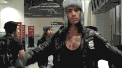 Imagineseverywhere:  Imagine Play Fighting With Mike. 