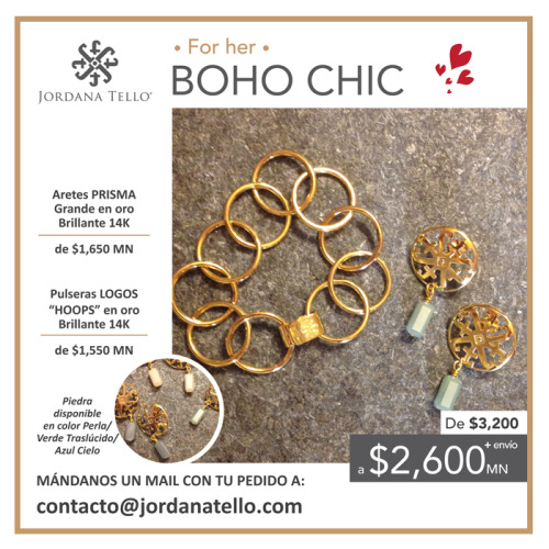 La pulsera HOOPS es la pieza que TODAS QUIEREN!!!!! lo mas chic y nuevo esta e este combo!!!! pidelo ya a: contacto@jordanatello.com