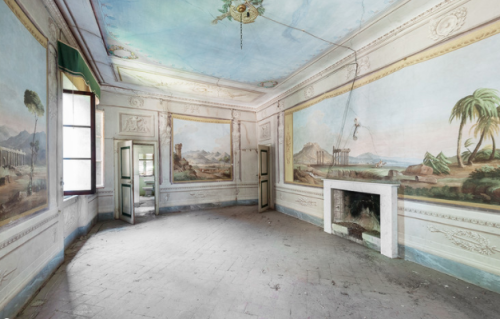who-:  Photographer Mirna Pavlovic Captures the Decaying Interiors   Architectural photographer Mirna Pavlovic has an obsession with abandoned places. For her, their appeal lies in their ability to exist on a different temporal plane from the rest of