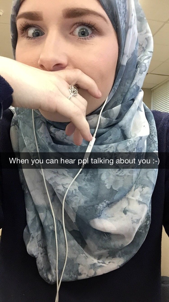 feministhijabi:  When people talk so loud about you that you can here them through