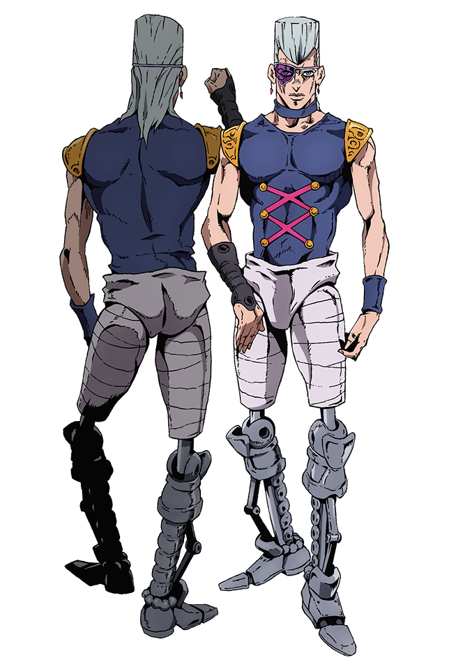 jean pierre polnareff and silver chariot (jojo no kimyou na bouken and 1  more) drawn by uc-lab