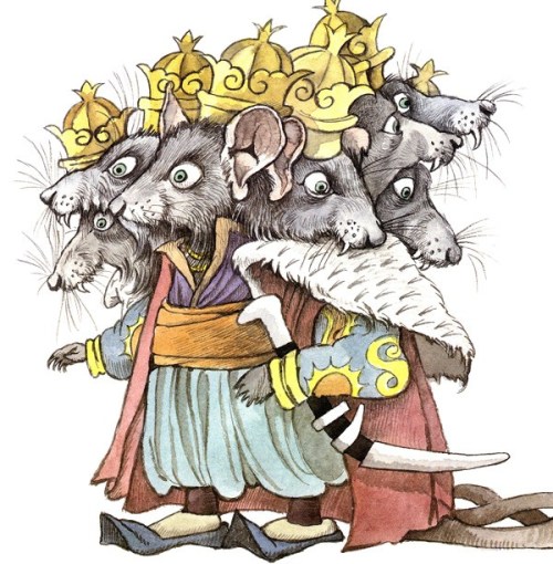 fairytaleslove:  Maurice Sendak~ Nutcracker ~Illustration book