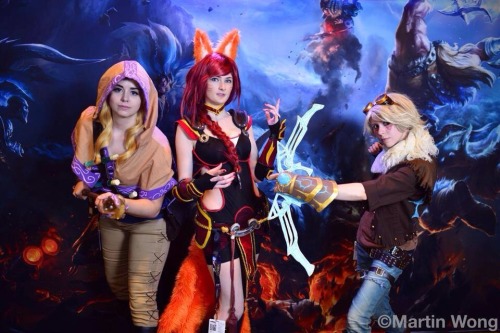 aunyx: League of legends pax PRIME 2014 Photographer: Martin Wong Spellthief lux: cblack77 Ezreal: a