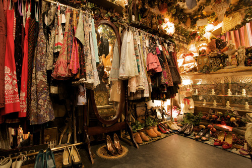 littlenancydrewthingss: Grimoire, an amazing clothing and antique shop in Tokyo. Or, what the inside