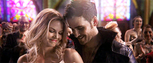 onceuponadaily:Captain Swan - First/Last