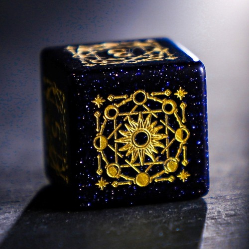 duchenegamergirl:sosuperawesome: Astrology Style Dice SetsCrystal Maggie on Etsy Omg these are GORG