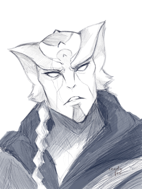 candyfoxdraws:The first attempt on sketching in Linea,and happy Kolivan Friday btw ,) 