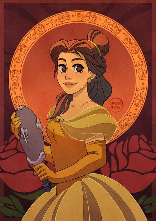princessesfanarts: Belle by Kaisel