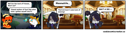 Pumpkin Pie Aggressively Tells Wizard They're Gonna Be Besties