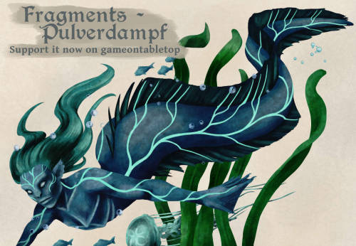 Another artwork for the “Fragments – Pulverdampf” RPG! If youlike (german) tabletop roleplaying game