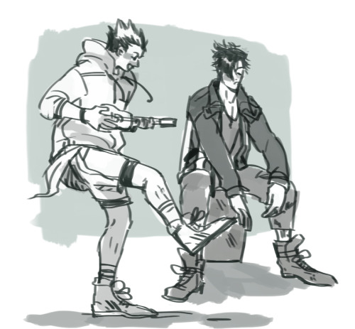 caroc-art:  doodles feos(?