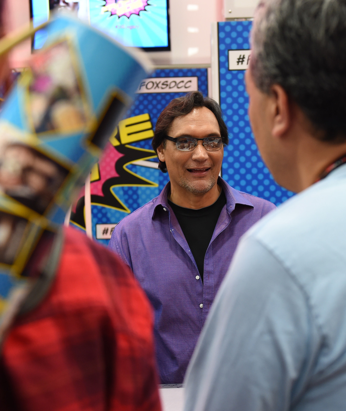 randomfoxphotos:   Jimmy Smits at the FOX FANFARE AT SAN DIEGO COMIC-CON    on Sunday,