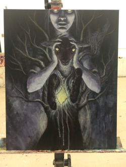 madchangeling:  Finished second painting