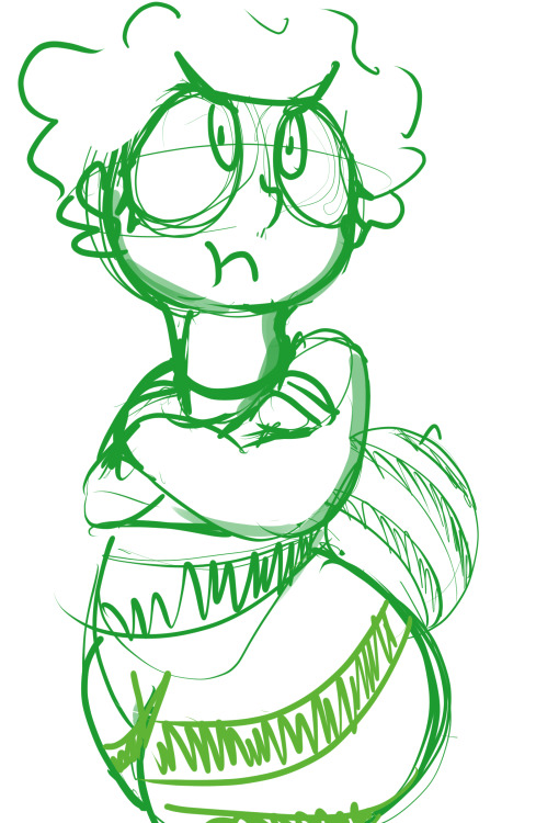 nighttimeshivers:bee girl pout.