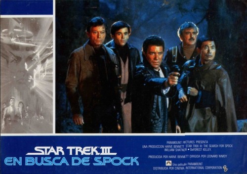 “Stark Trek III: The Search for Spock”      Spanish lobby cards (repost)