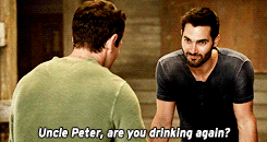 drunkstiles:  TEEN WOLF 3A GAG REEL  Throw your hands up! Stick your claws out! 