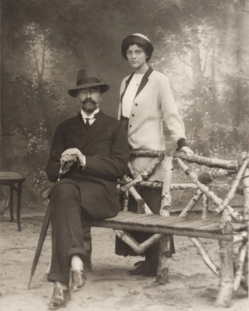 Grand Duke Alexander and Princess Irina Alexandrovna, 1911