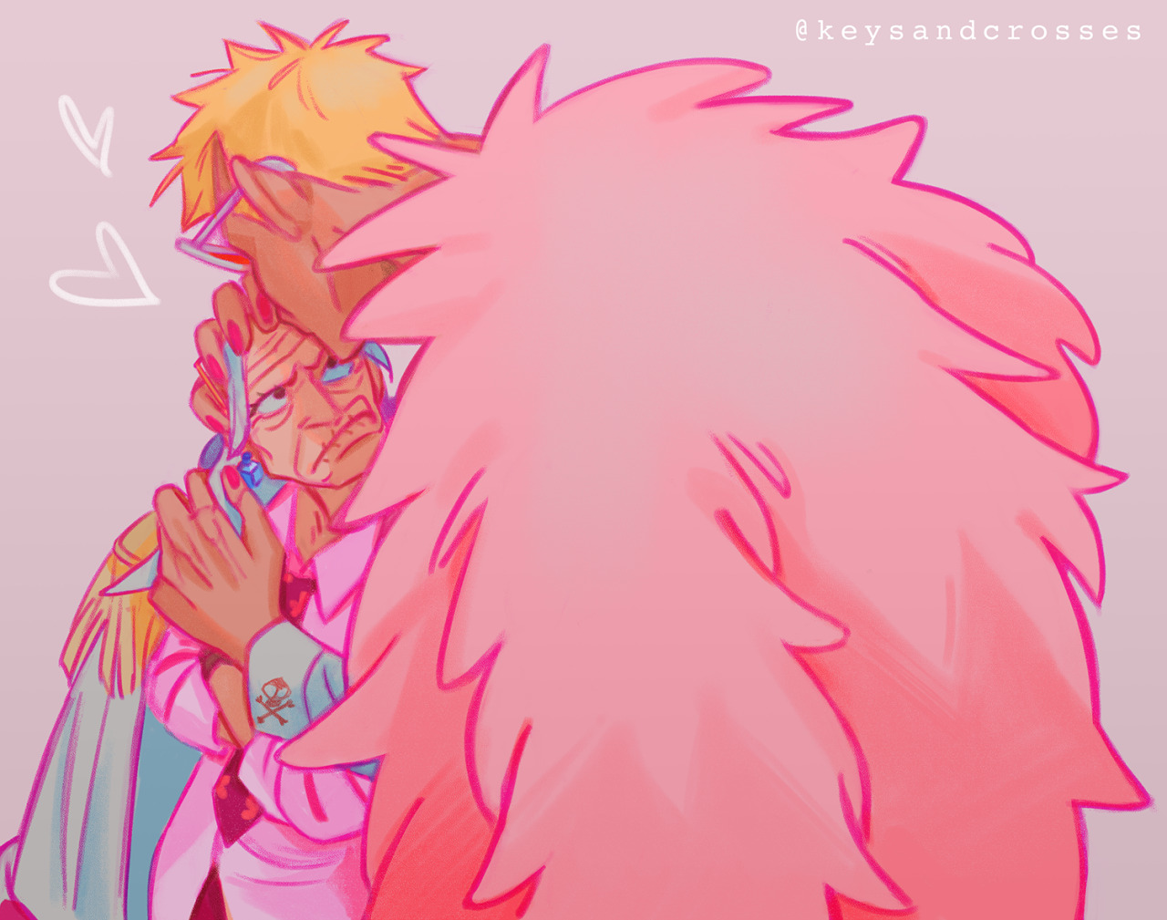 ಥ﹏ಥ)♥︎ on Tumblr: Doflamingo Being Jealous - F! S/O