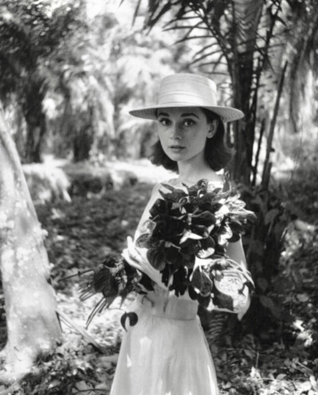 classicfilmgirl:  Audrey Hepburn in Congo, 1958
