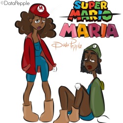 That-Dark-Chick:  Popular Male Characters, Reimagined As Black Women. The Art And