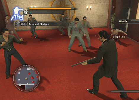 vonisv:  kazucrash:   Ryu ga Gotoku 0: Chikai no Basho / Yakuza 0Publisher: SEGADeveloper: SEGAPlatform: PlayStation 3, PlayStation 4Year: 2015 (JP PS3/PS4), 2017 (NA/EU PS4)    JUST GIVE ‘EM ONE’A THESE! 
