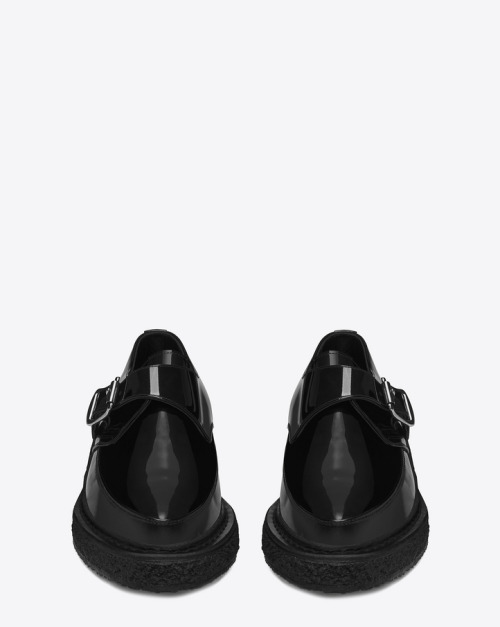 Saint Laurent monk strap creepers