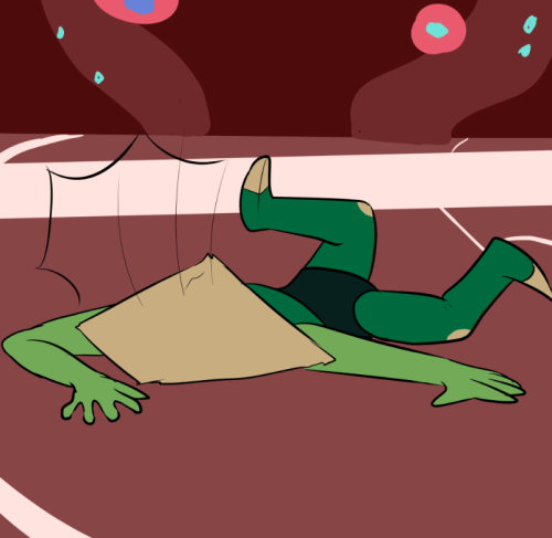 atomictiki:  peridotspacegem:  “This visor’s probably saved my life more times than I can count. Only smart gems protect their gem”  lol   I need to protect her! > .<