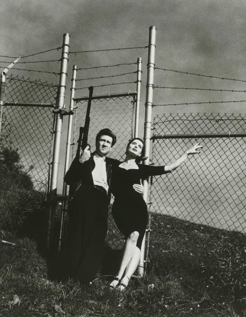 David Lynch and Isabella Rossellini by Helmut Newton, 1988